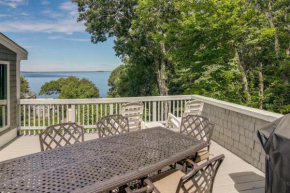 Bayfront Plymouth Gem with Sunroom, Steps to Shore!